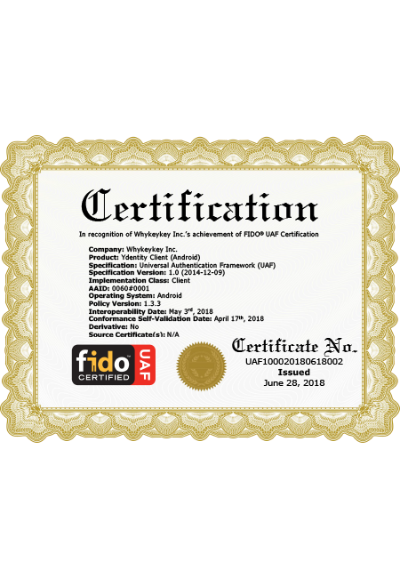 FIDO UAF