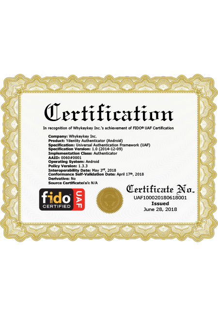 FIDO UAF