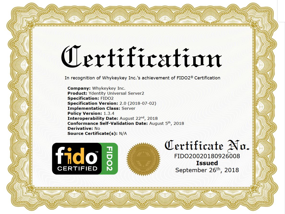 국내 최다 FIDO 인증